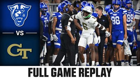 Georgia State vs. Georgia Tech (Aug 31, 2024) Pregame .